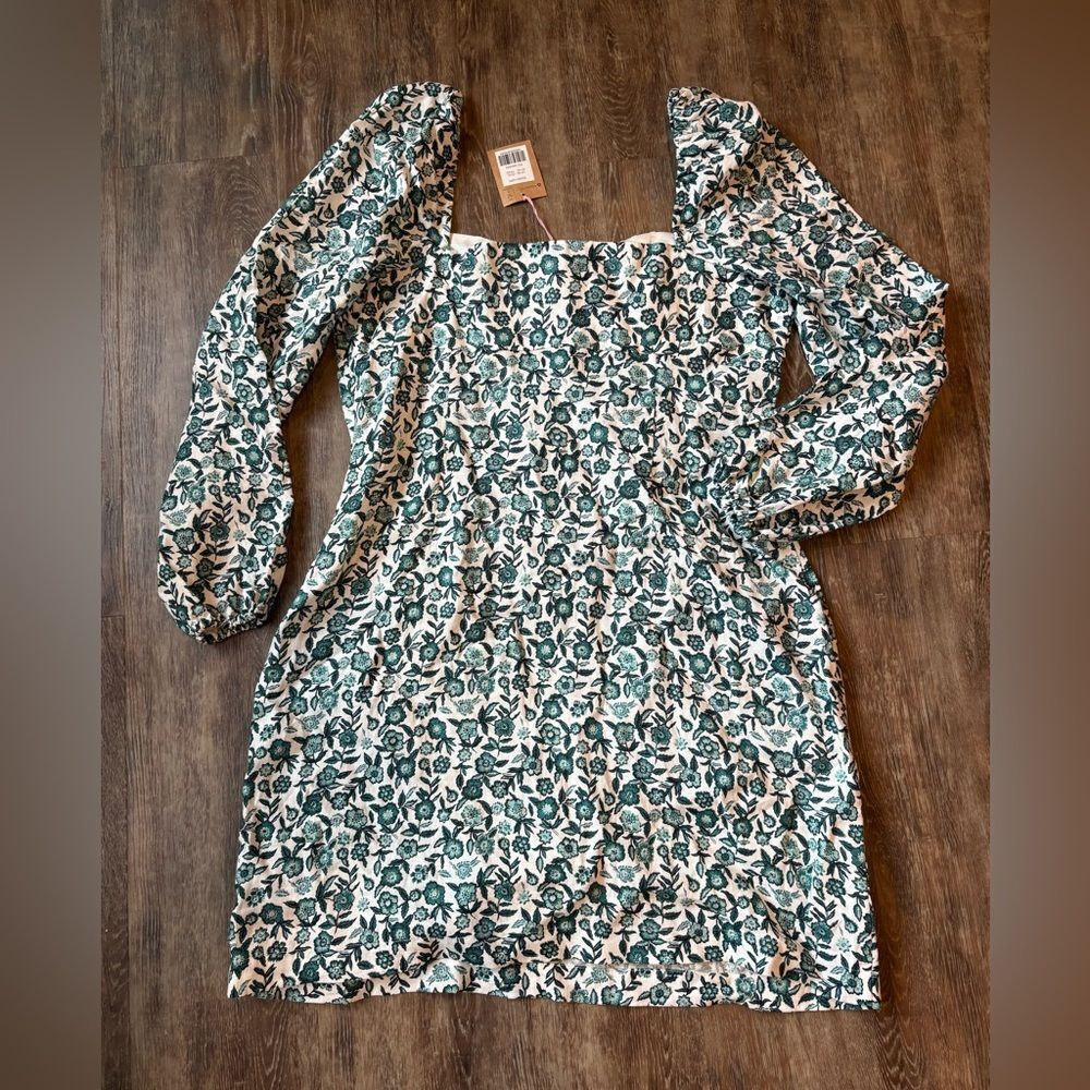 BODEN LINEN MINI SHIFT DRESS - Picture 4 of 9